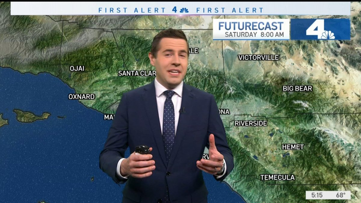 First Alert Forecast: Cool Weekend – NBC Los Angeles