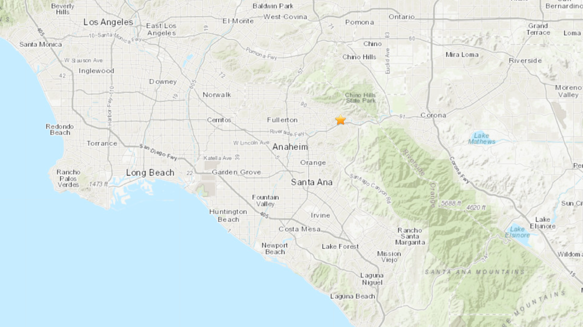 Yorba Linda Earthquake Rattles Residents NBC Los Angeles