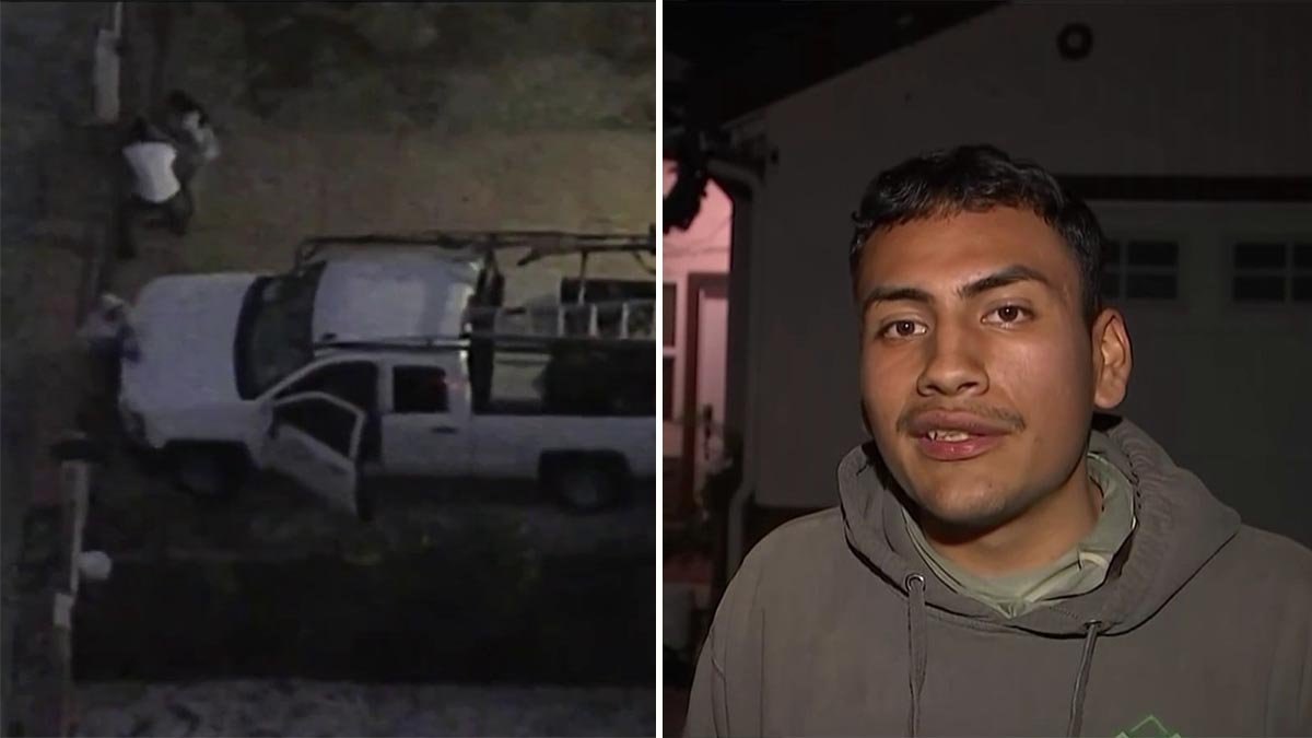 K Raised for Landscaper After Work Truck Stolen and Wrecked in Pursuit on Live TV – NBC Los Angeles
