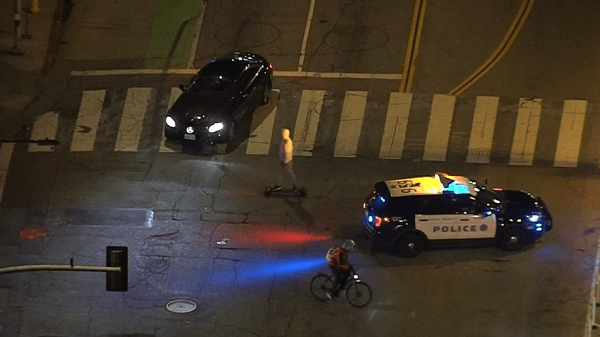 Pursuit Driver Involved in Standoff in Santa Monica, Ends in Marina del