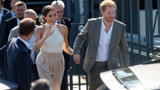 Prince Harry and Meghan stepped back as senior members of the Royal Family in 2020.