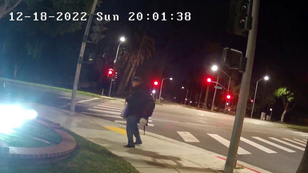 Menorah Vandalized Outside of Home NBC Los Angeles