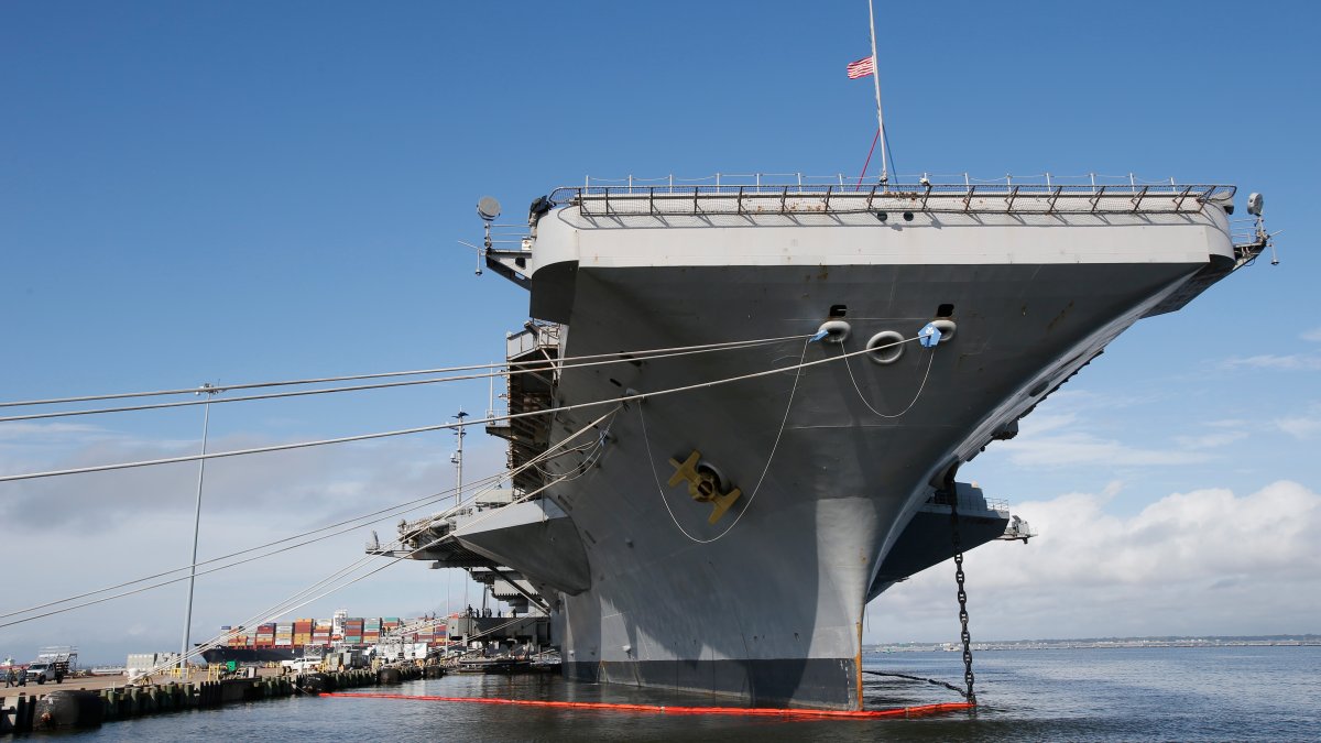 Navy Finds No Link in Suicides by Crew Assigned to US Aircraft Carrier – NBC Los Angeles - Vimarsana News