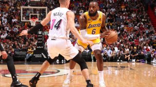 Los Angeles Lakers v Miami Heat