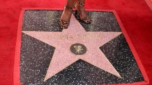HOLLYWOOD, CALIFORNIA - DECEMBER 08: View of star during the Hollywood Walk of Fame Star Ceremony for Octavia Spencer on December 08, 2022 in Hollywood, California. (Photo by David Livingston/Getty Images)