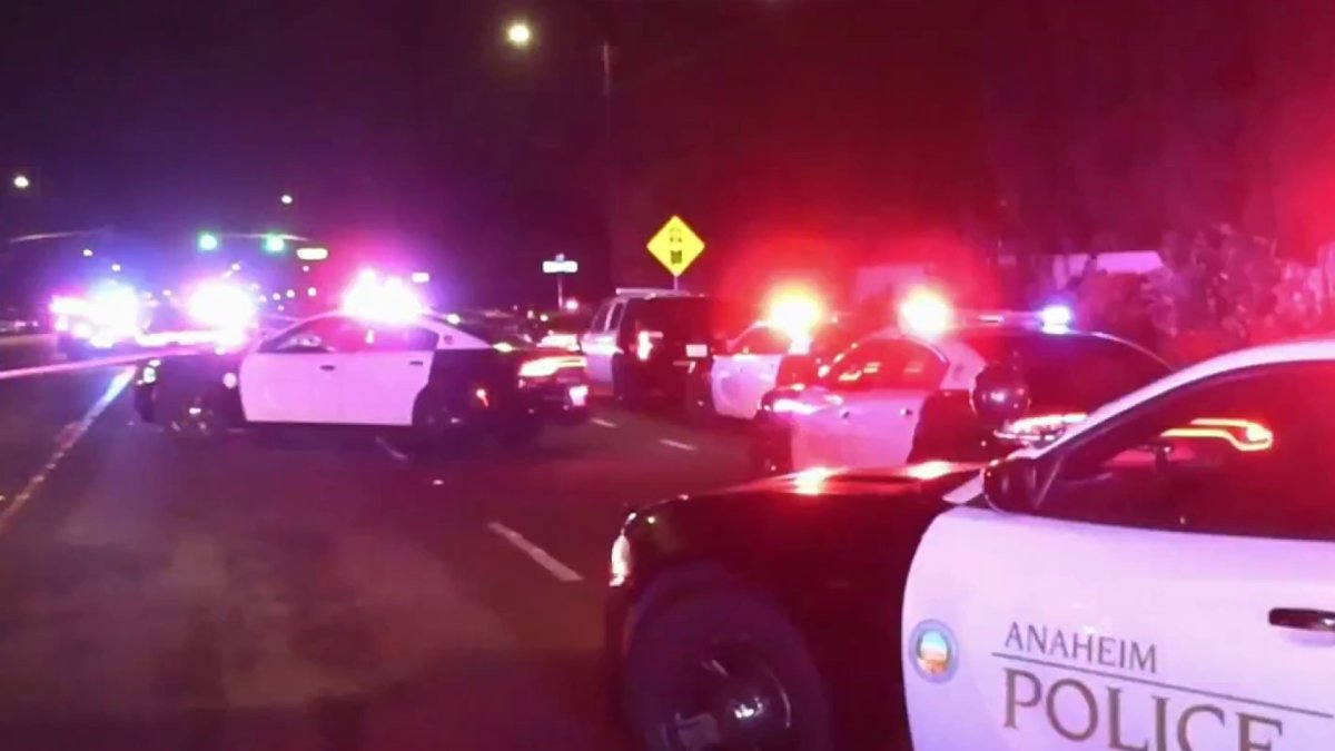 Police Wound Man in Anaheim Officer Involved Shooting