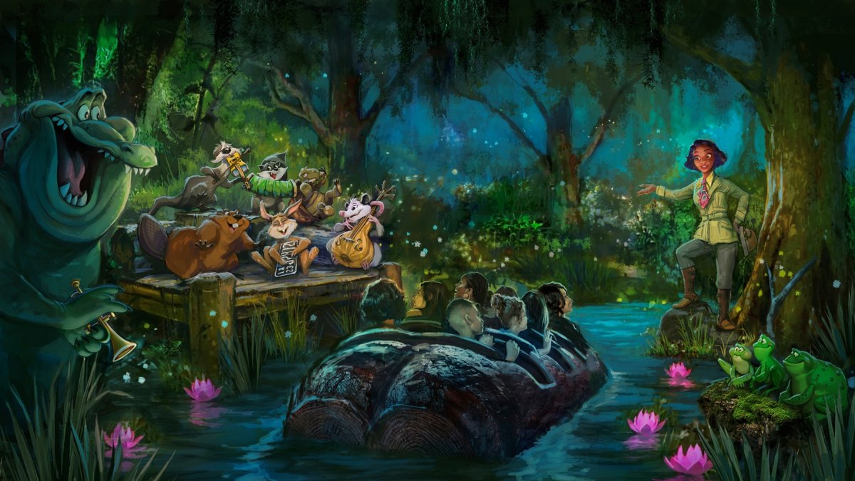 Disneyland Just Shared a New Scene From 'Tiana's Bayou Adventure' – NBC Los  Angeles