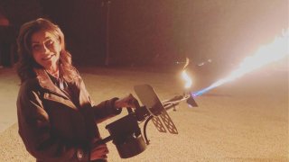 South Dakota Gov. Kristi Noem got a hot Christmas gift from her staff.