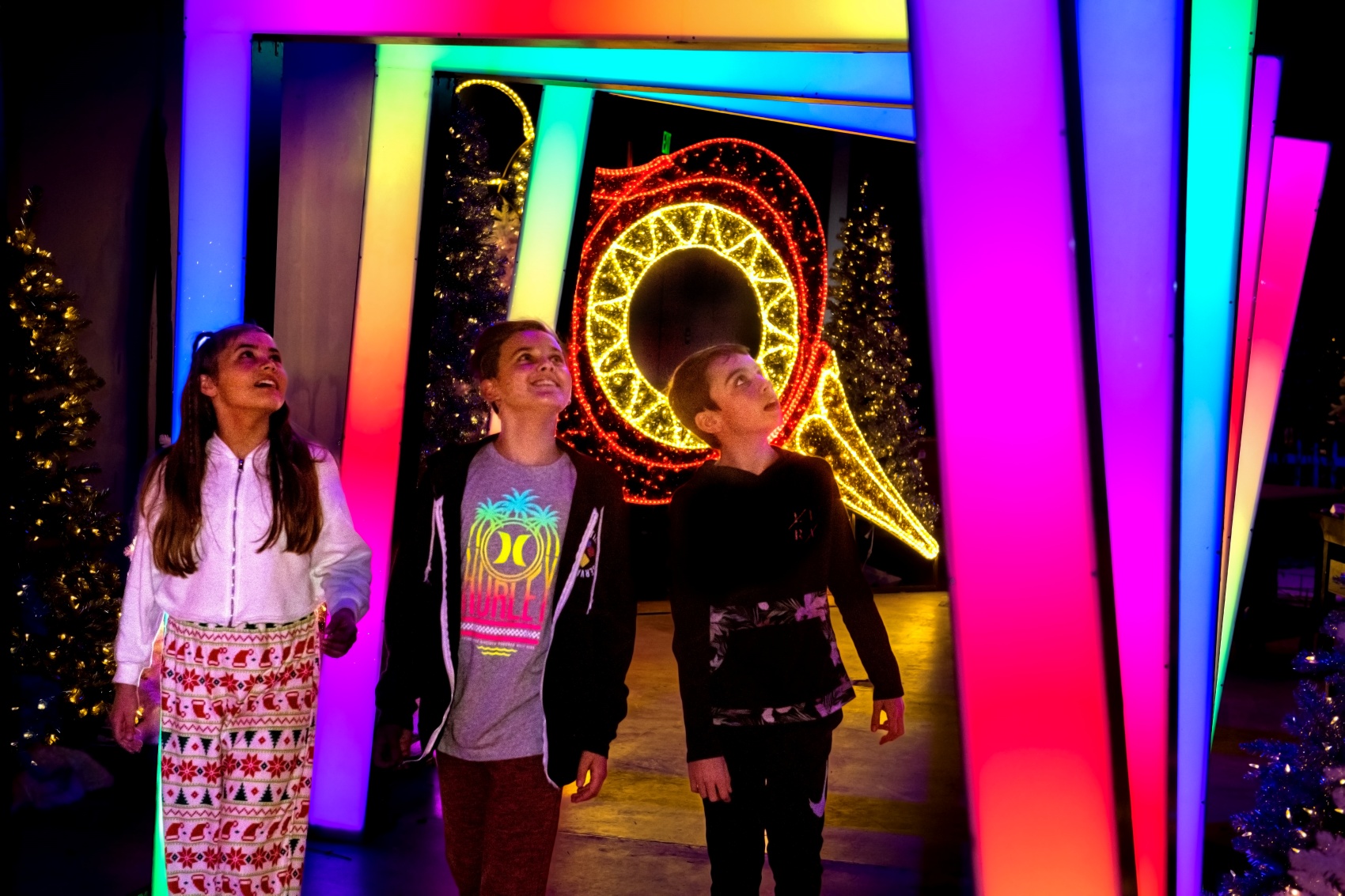 Behold the 'Winter Lights,' a New Family Spectacular, in Santa Ana