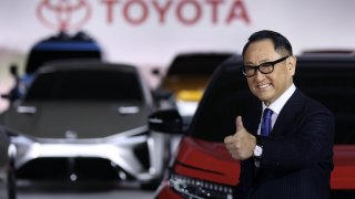 Akio Toyoda, president and CEO of Toyota Motor Corp.