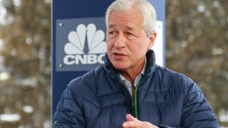 Jamie Dimon, President, CEO & Chairman of JP Morgan Chase, speaking on Squawk Box at the WEF in Davos, Switzerland on Jan. 19th, 2023.
