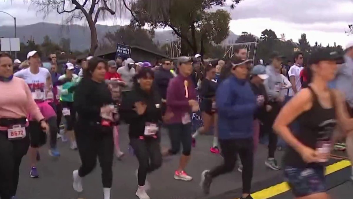 Annual Rose Bowl Half Marathon and 5K Underway NBC Los Angeles