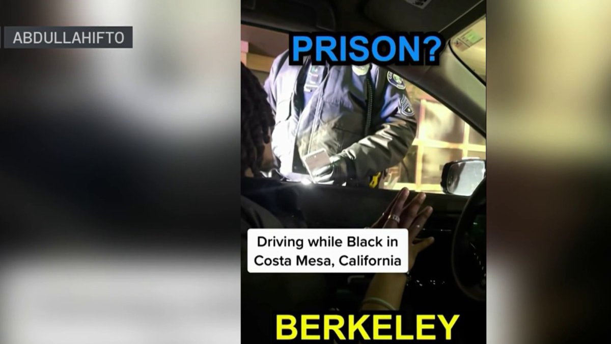 Costa Mesa Cop Accused of Racial Profiling in Video NBC Los Angeles