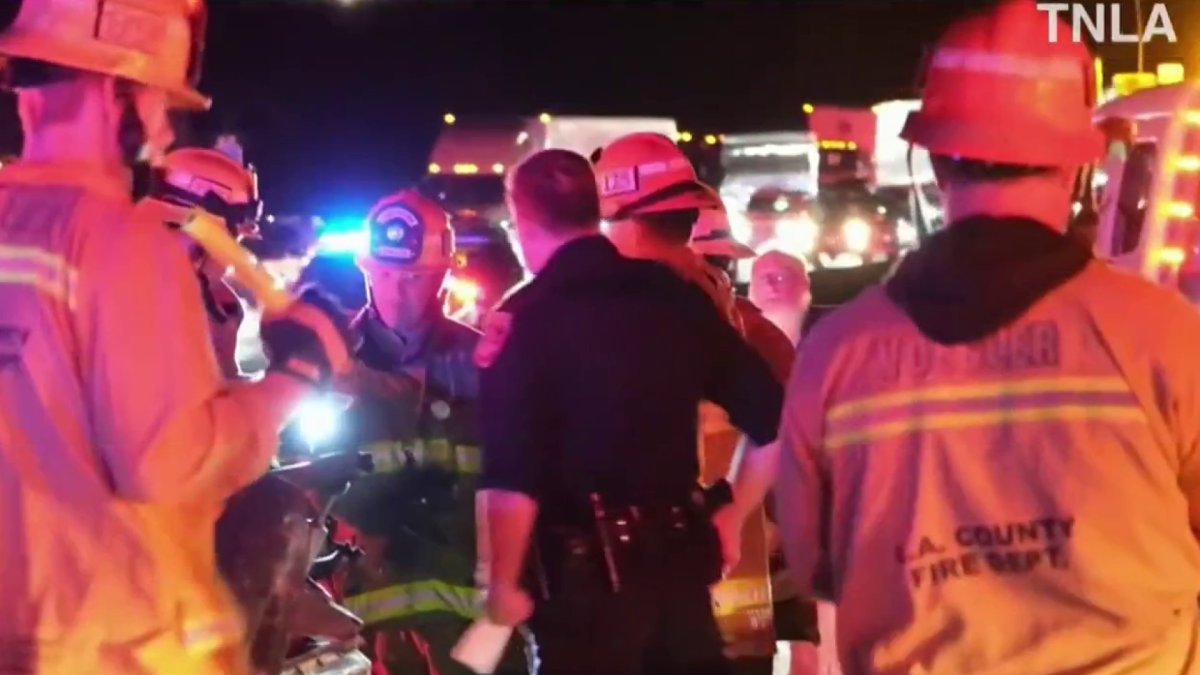 One Killed in MultiVehicle Crash on 101 Freeway NBC Los Angeles