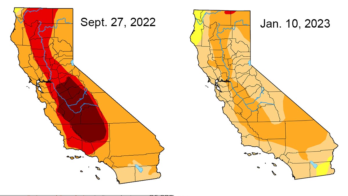 case study drought in california