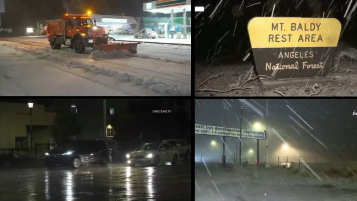 Morning Rain Drench Southern California – NBC Los Angeles