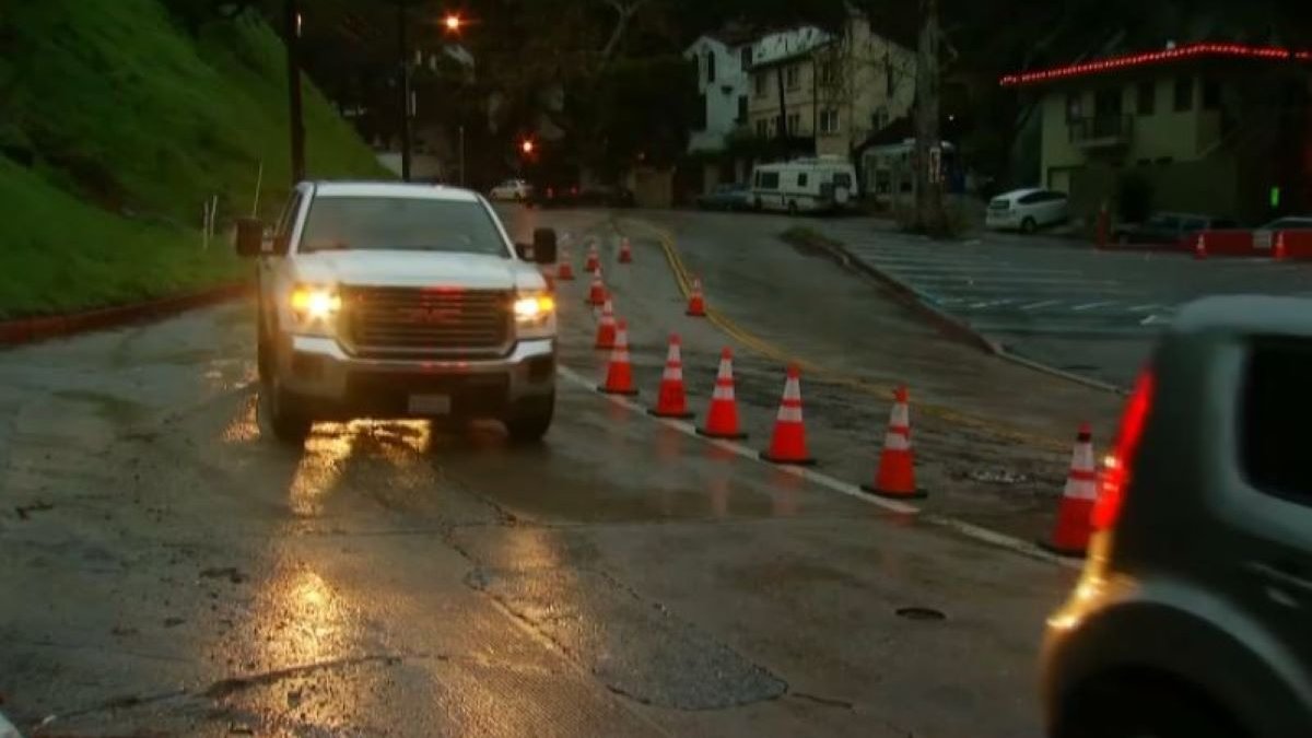 LA’s Laurel Canyon Boulevard Closed for Winter Storm Preps NBC Los