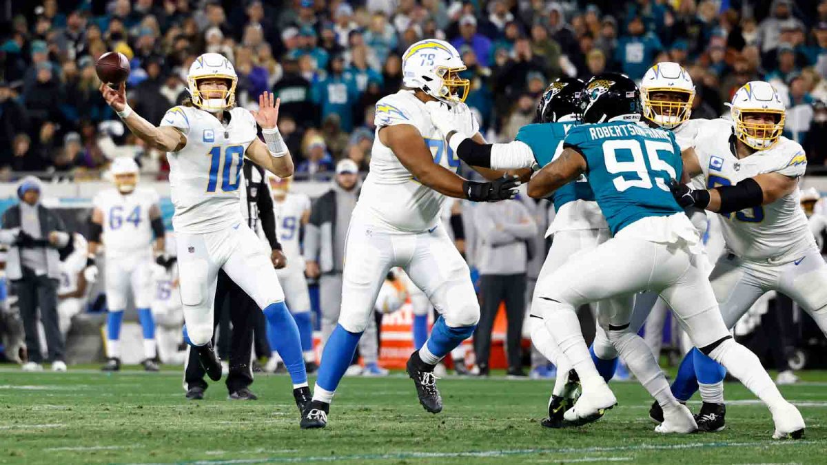 Chargers Lead Jaguars 27-7 at Halftime in Wild Card Game – NBC Los