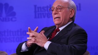 Nelson Peltz speaking at the 2019 Delivering Alpha conference in New York on Sept. 19, 2019.