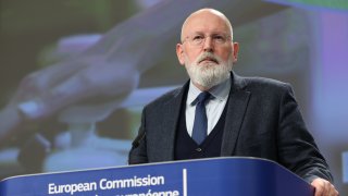 Frans Timmermans, Executive Vice-President for the European Green Deal and Commissioner for Climate Action, European Commission, Brussels.