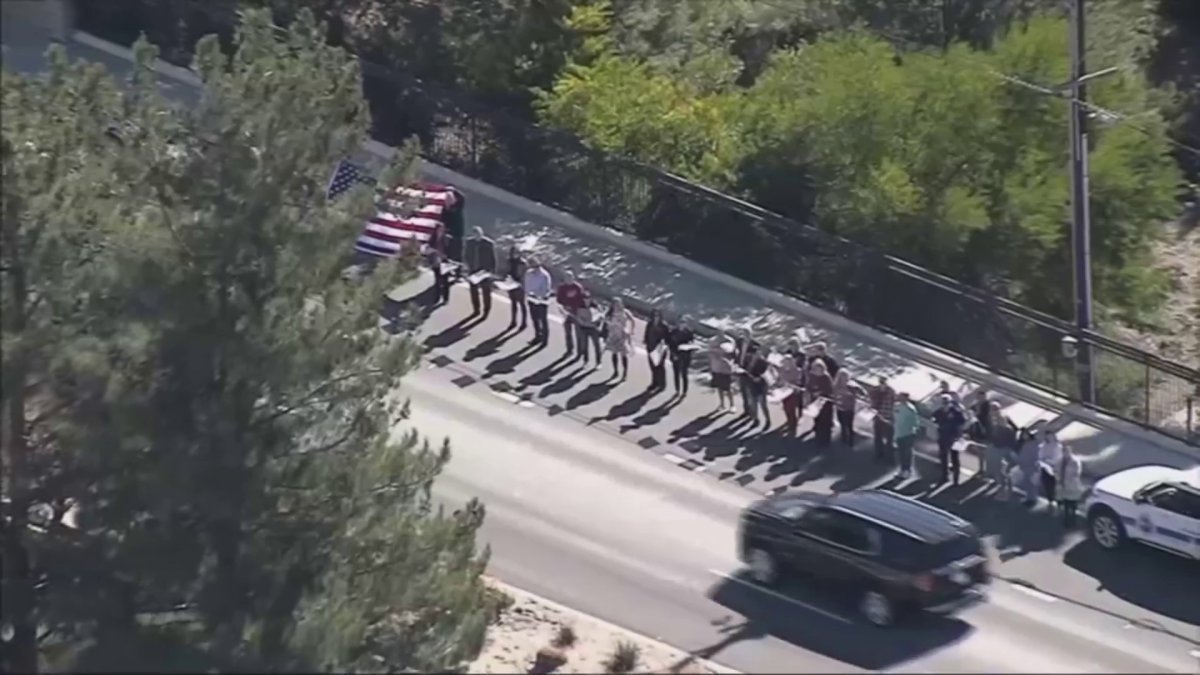 Watch: Procession for OC Deputy Killed in Crash – NBC Los Angeles