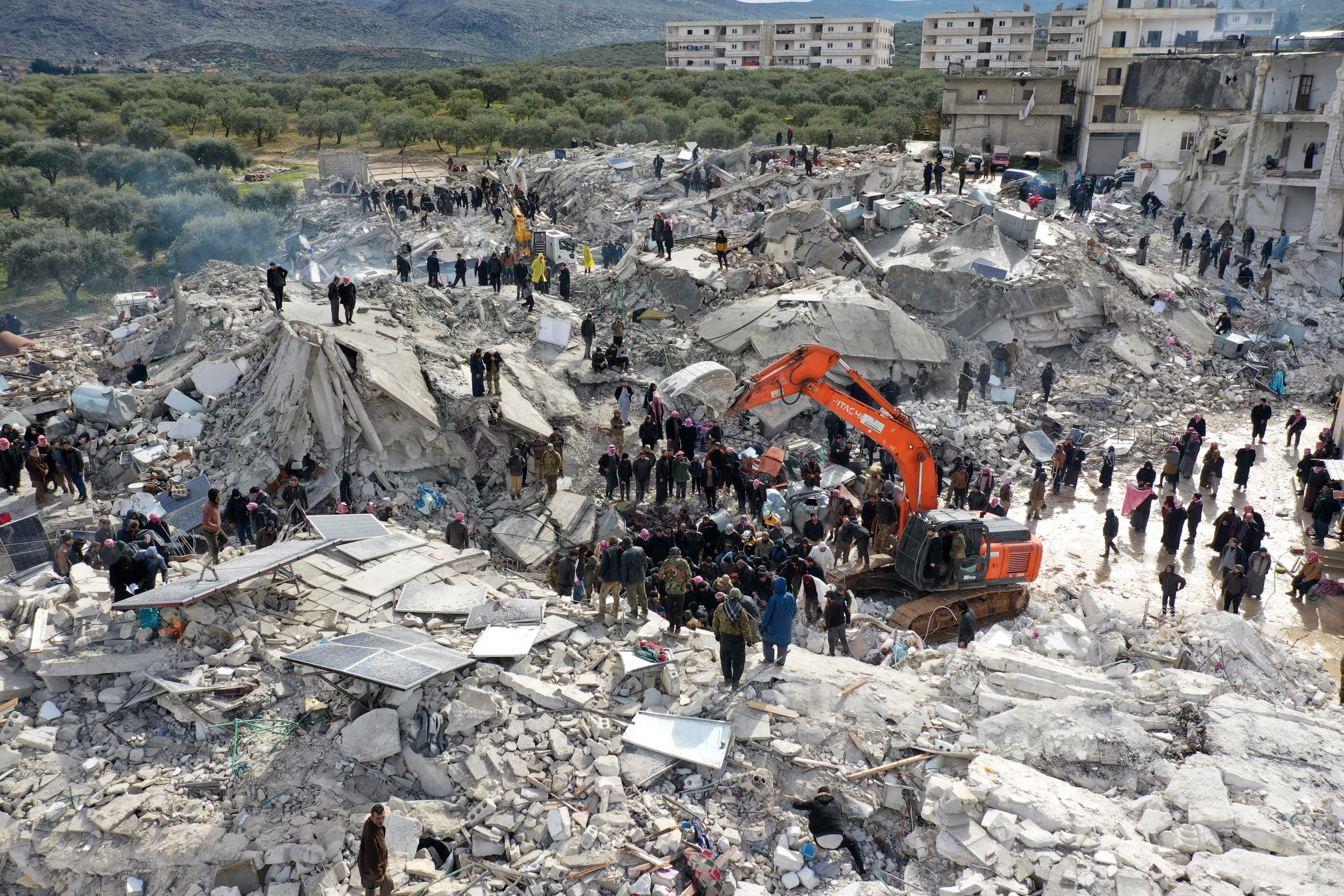 Photos: Powerful Quakes Strike Turkey and Syria, Killing Thousands