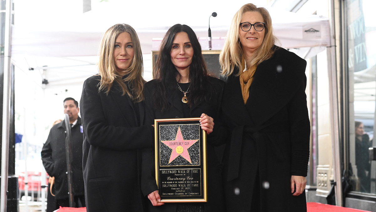 'Friends' Stars Reunite to Celebrate Courteney Cox's Walk of Fame Star