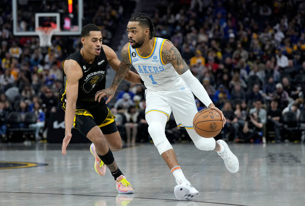 D Angelo Russell Shines in Return to Lakers After trade by T Wolves NBC Los Angeles