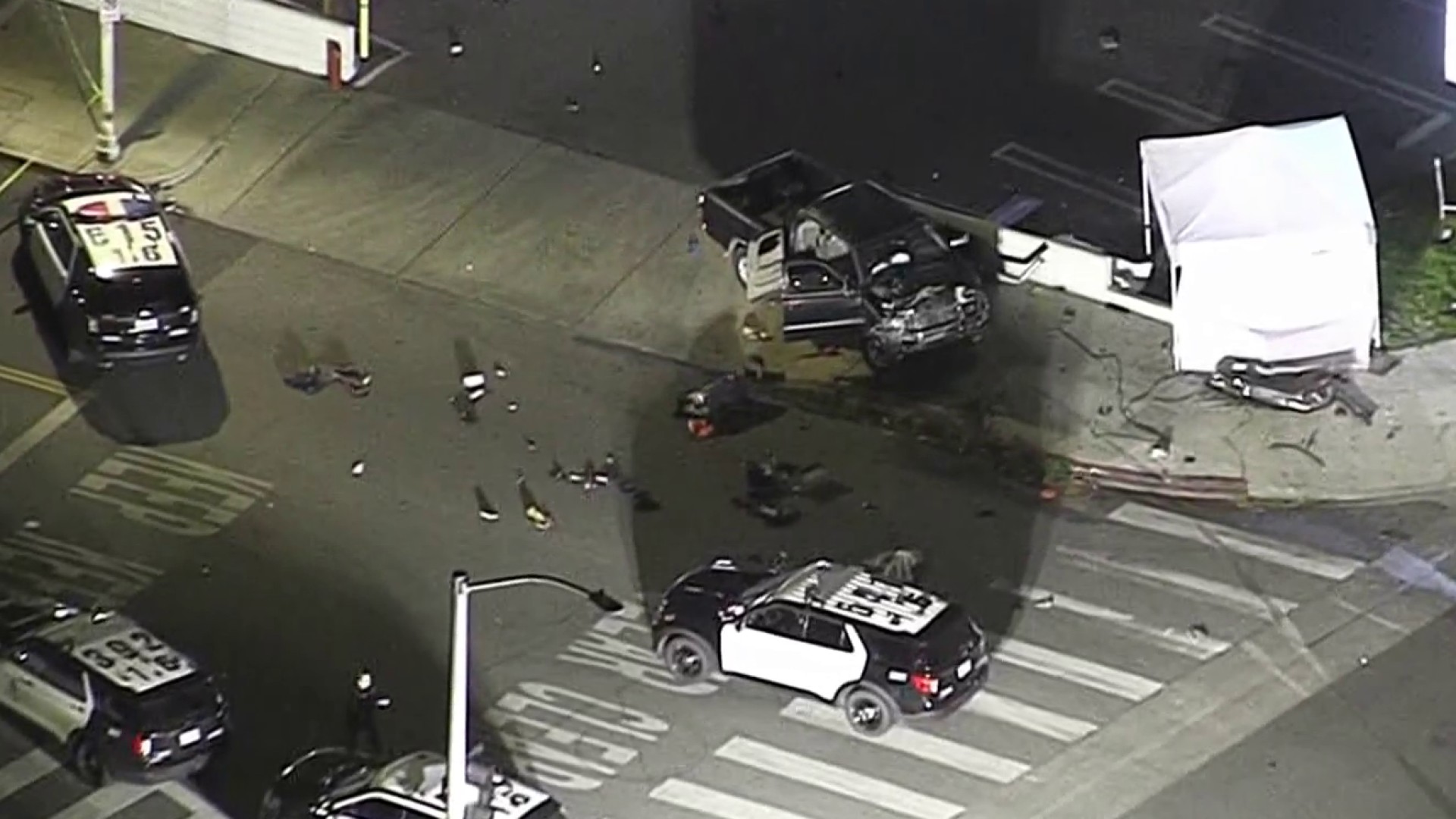 Stolen Vehicle Pursuit Ends in Fatal Crash in Panorama City