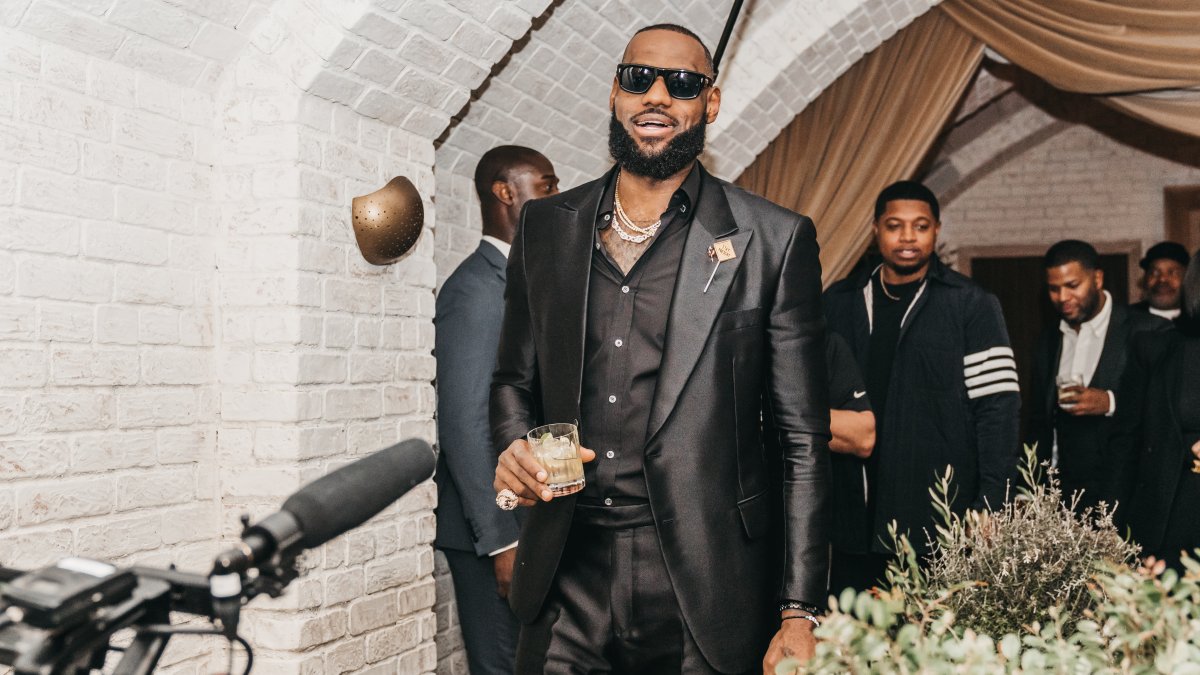 Watch: LeBron James Celebrates Breaking NBA All-Time Scoring Record at LA  After Party – NBC Los Angeles