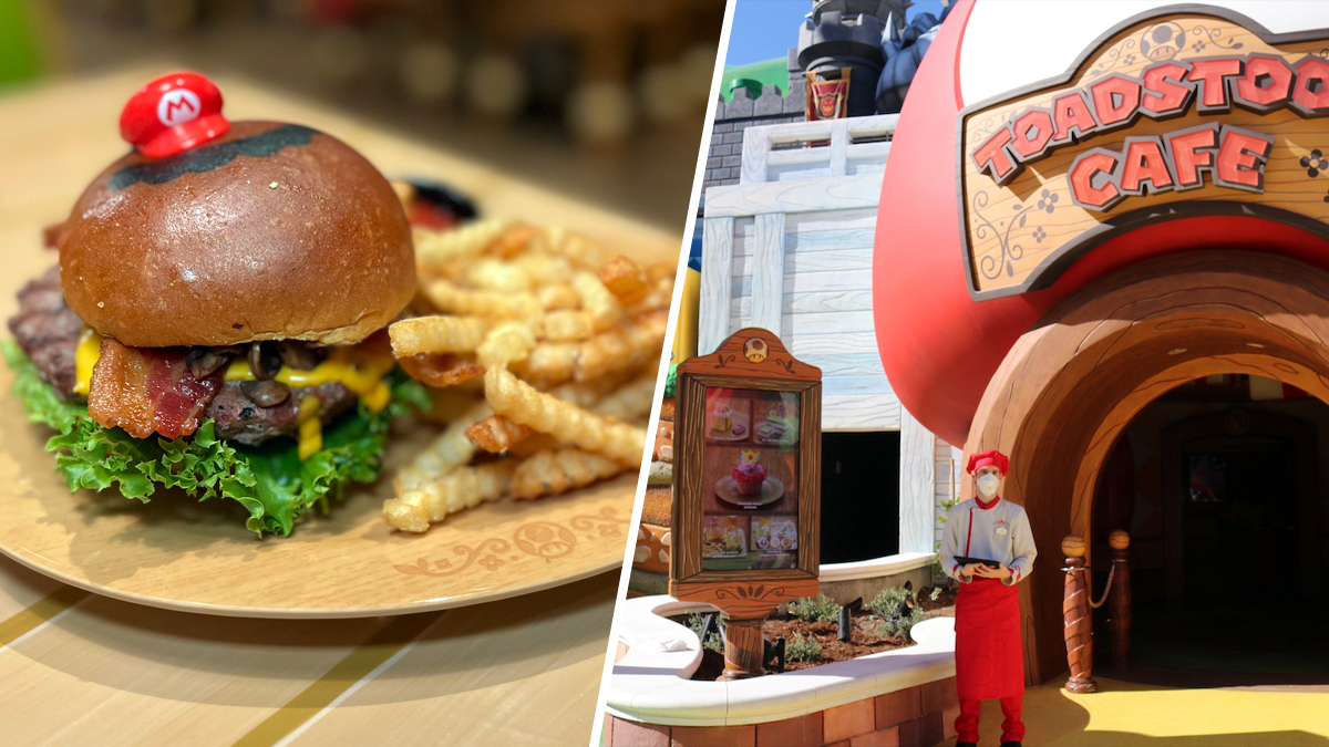 Here’s What’s on the Menu at Toadstool Cafe Inside Universal Studios Hollywood’s Super Nintendo World