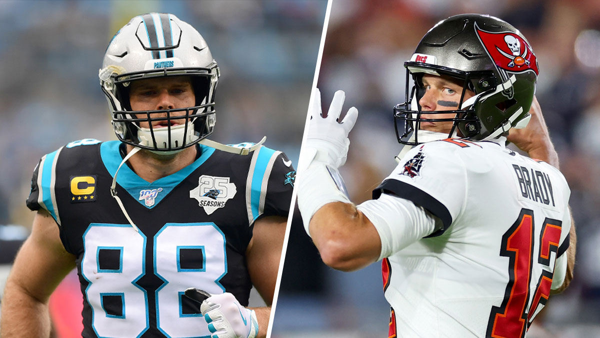 No broadcasting career yet: Ex-Panthers TE Greg Olsen signs one