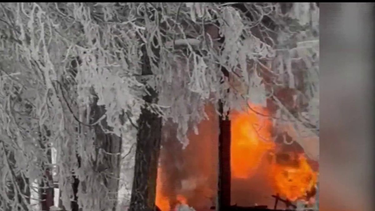 Explosion Sparks Fire at Lake Arrowhead Home NBC Los Angeles