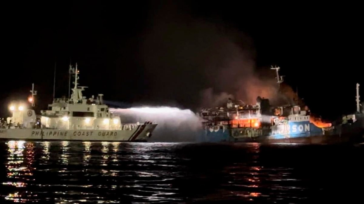 Philippine Ferry Fire Leaves 31 Dead, at Least 7 Missing – NBC Los Angeles - Vimarsana News