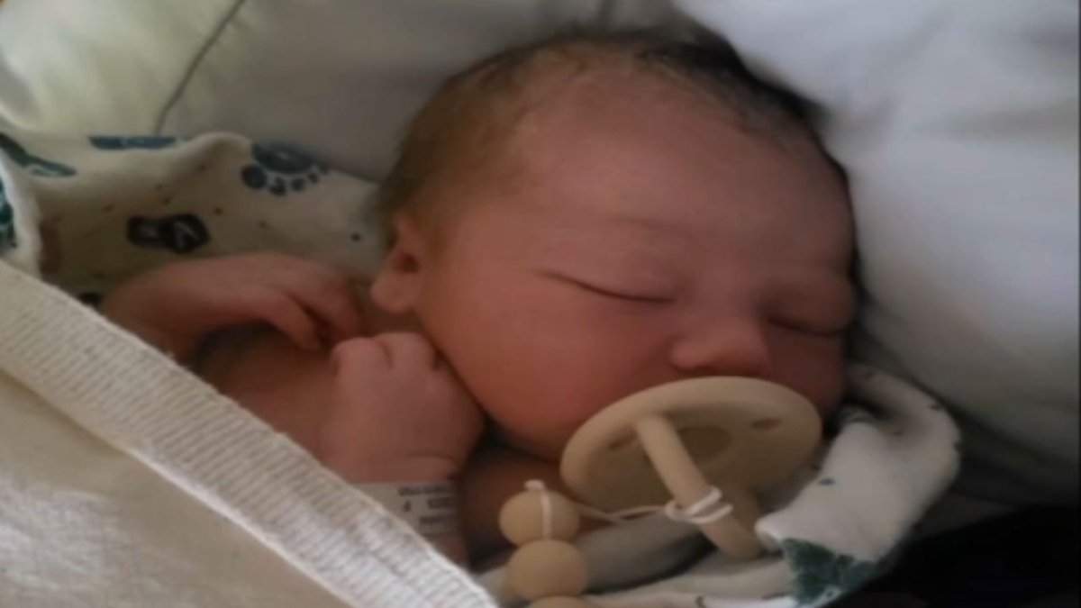 Baby Named Winter Born in the Middle of Snow Storm in Lake Arrowhead