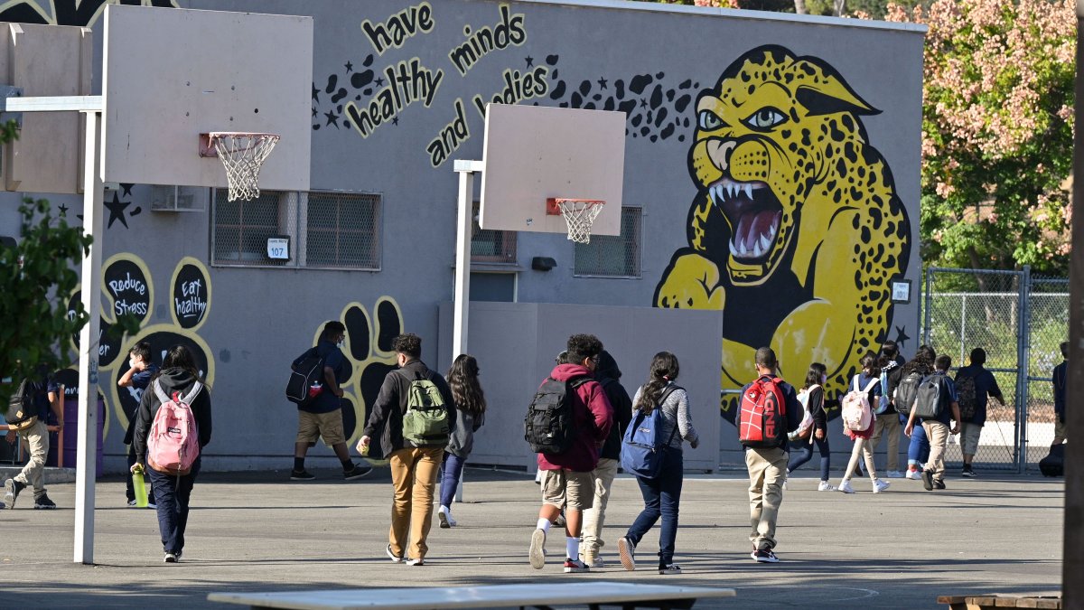 ALL LAUSD Students receive a breakfast and lunch FREE OF CHARGE