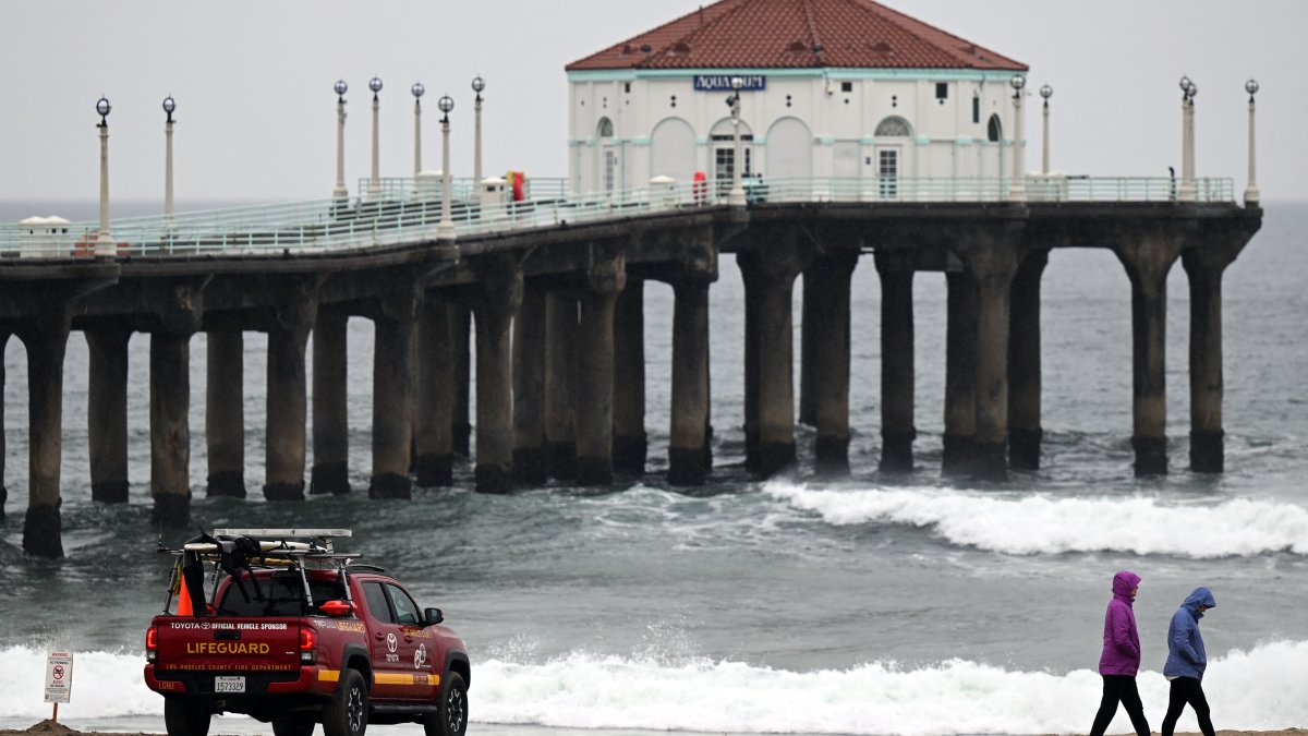 Humidity, light rain and high surf. See the LA weekend forecast