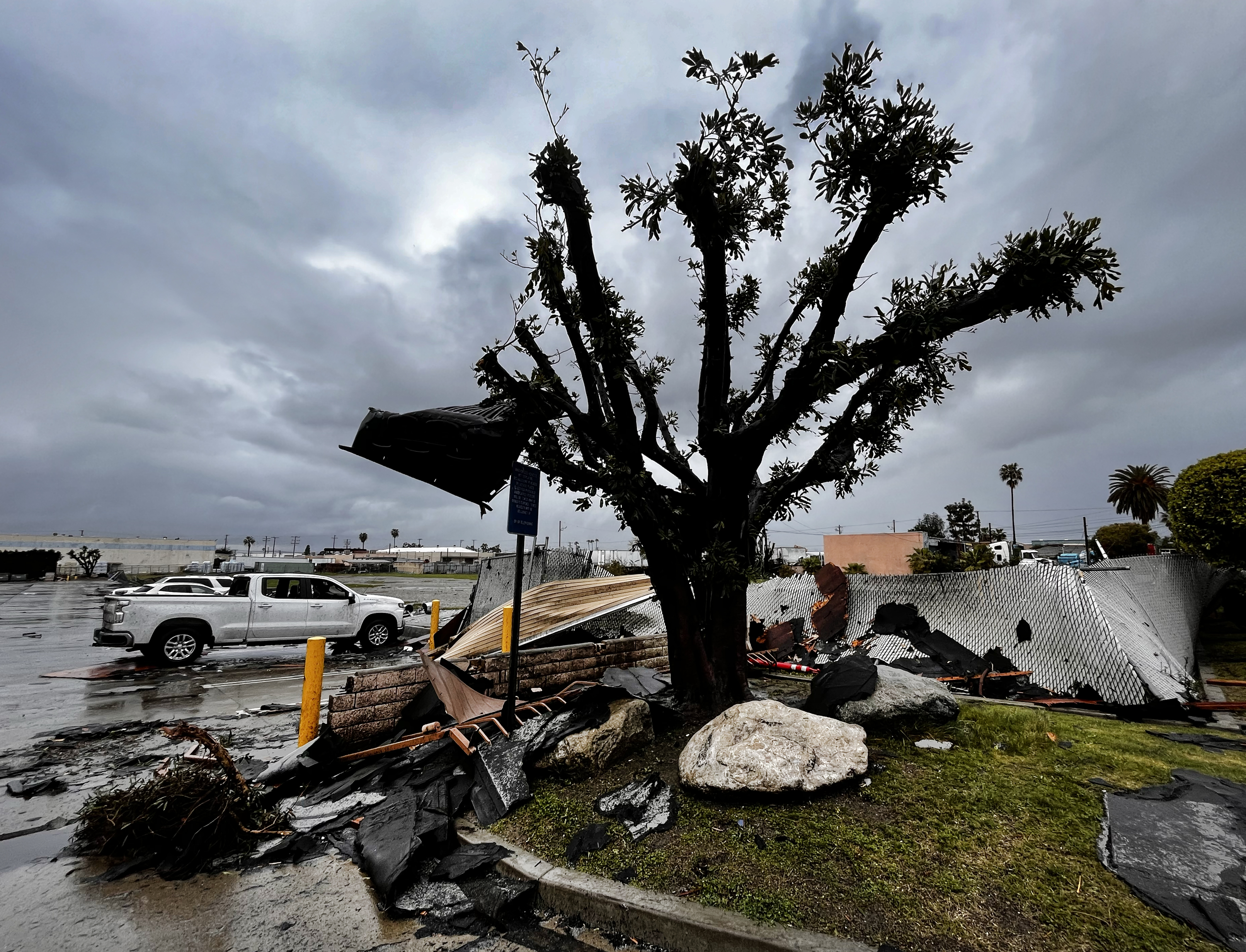 Images Tornadoes Leave Trail of Damage in Montebello, Carpinteria NBC Los Angeles