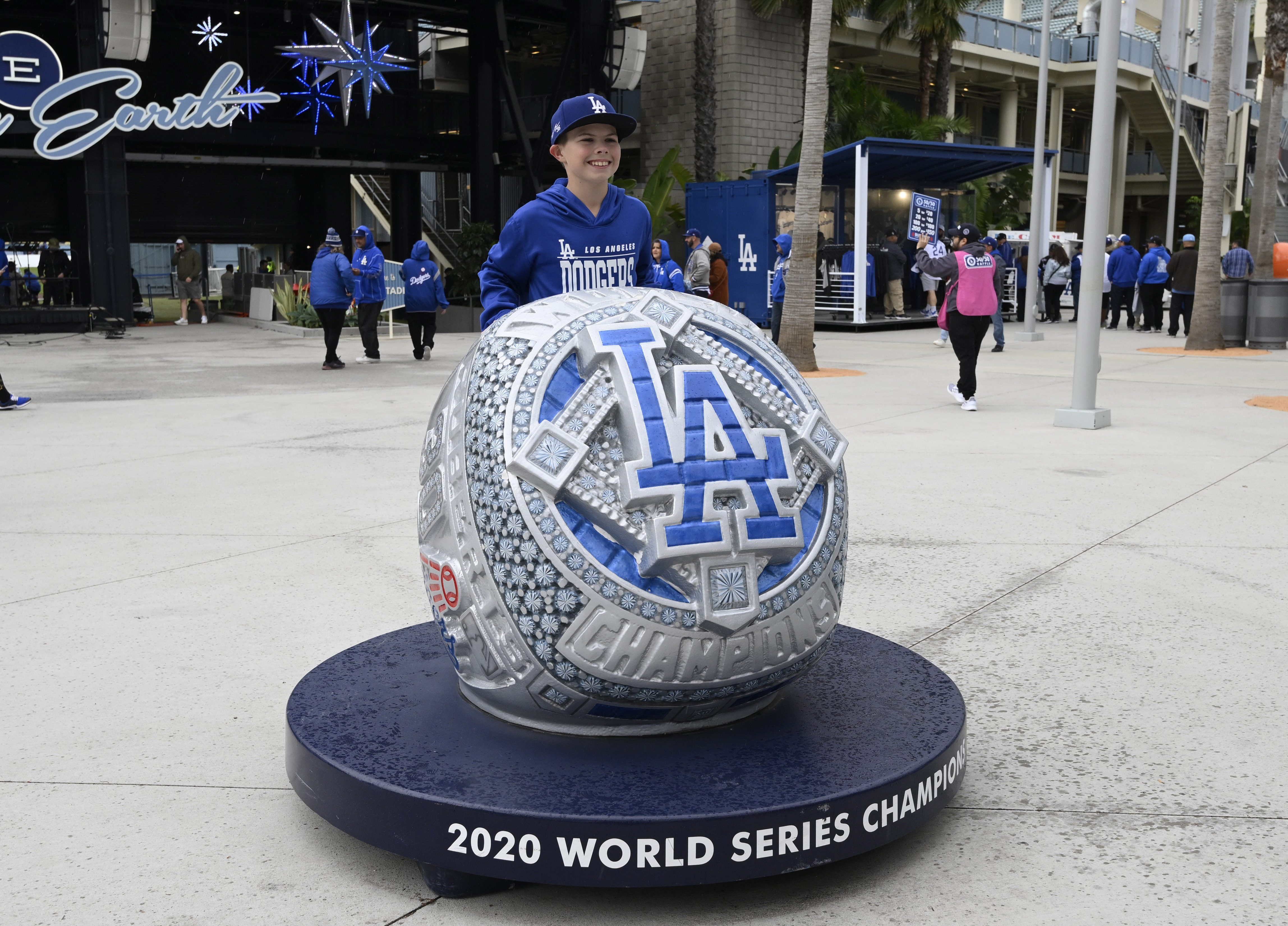 Take a look inside Opening Day at Dodger Stadium – Orange County