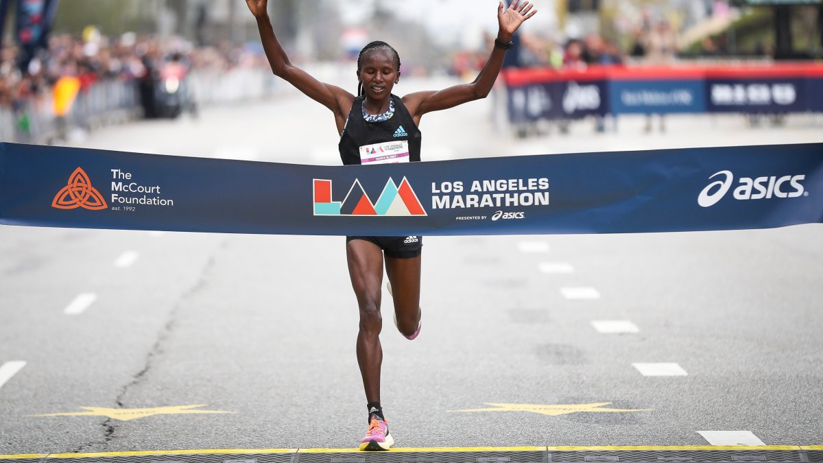 Kenyan and Ethiopian Runners Dominate 2023 LA Marathon – NBC Los Angeles