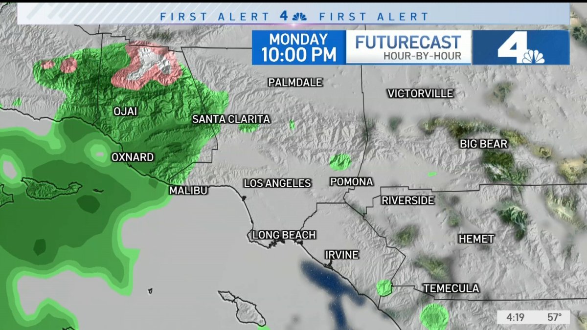 First Alert Forecast: Heavy Rain For Tuesday – NBC Los Angeles