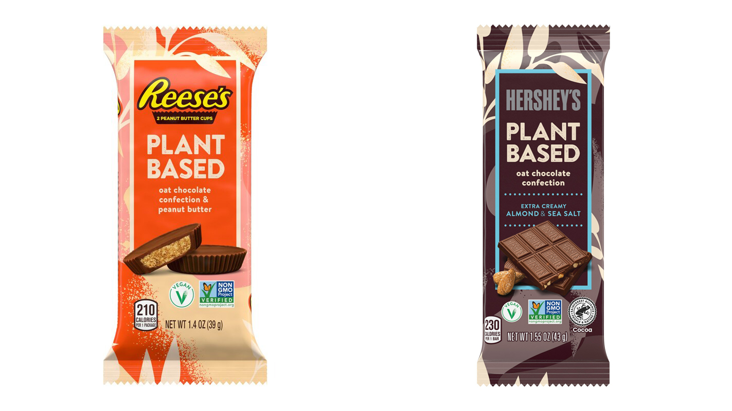 Hershey's Debuts Vegan Reese's Peanut Butter Cups, Chocolate Bars