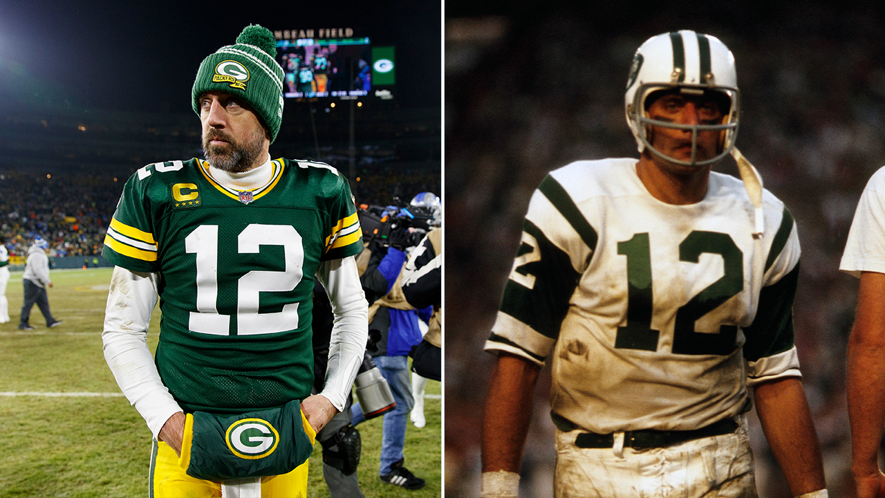 Aaron Rodgers won't wear Joe Namath's No. 12 with Jets, report says 