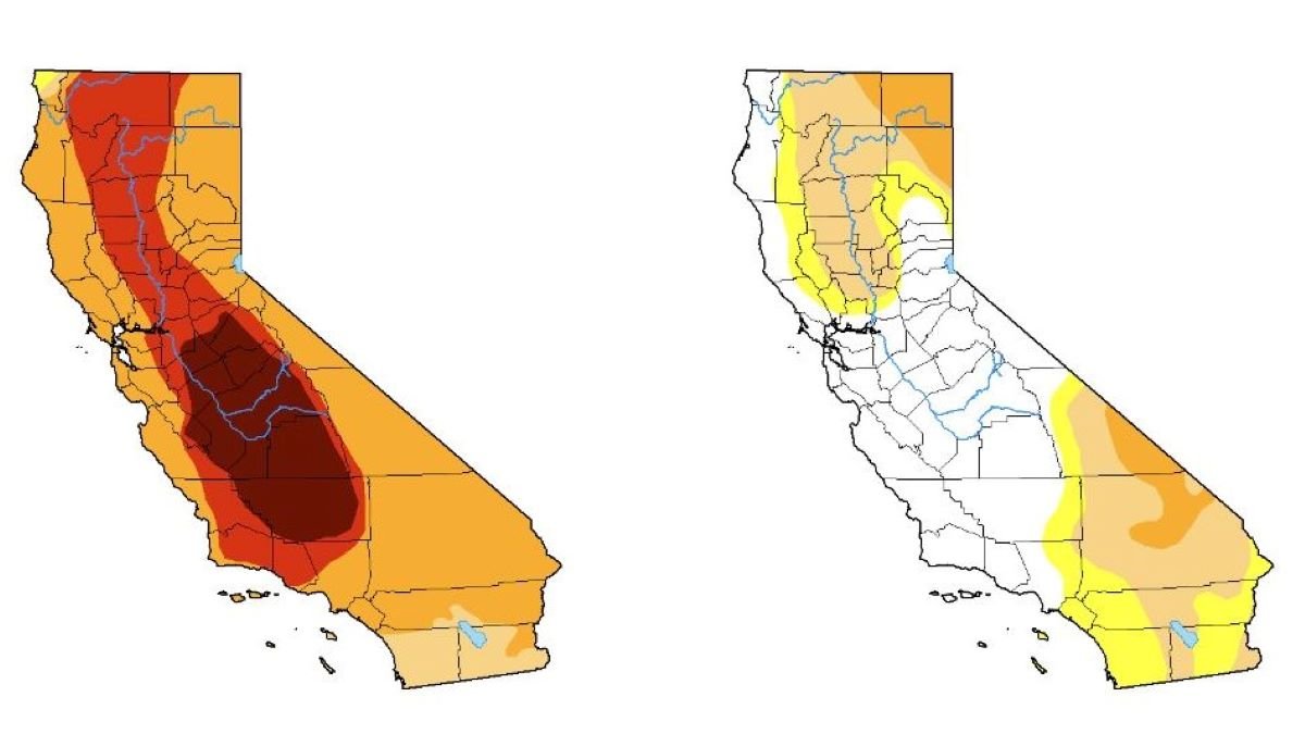 California Drought Update: Big Improvements From Winter Storms – NBC ...