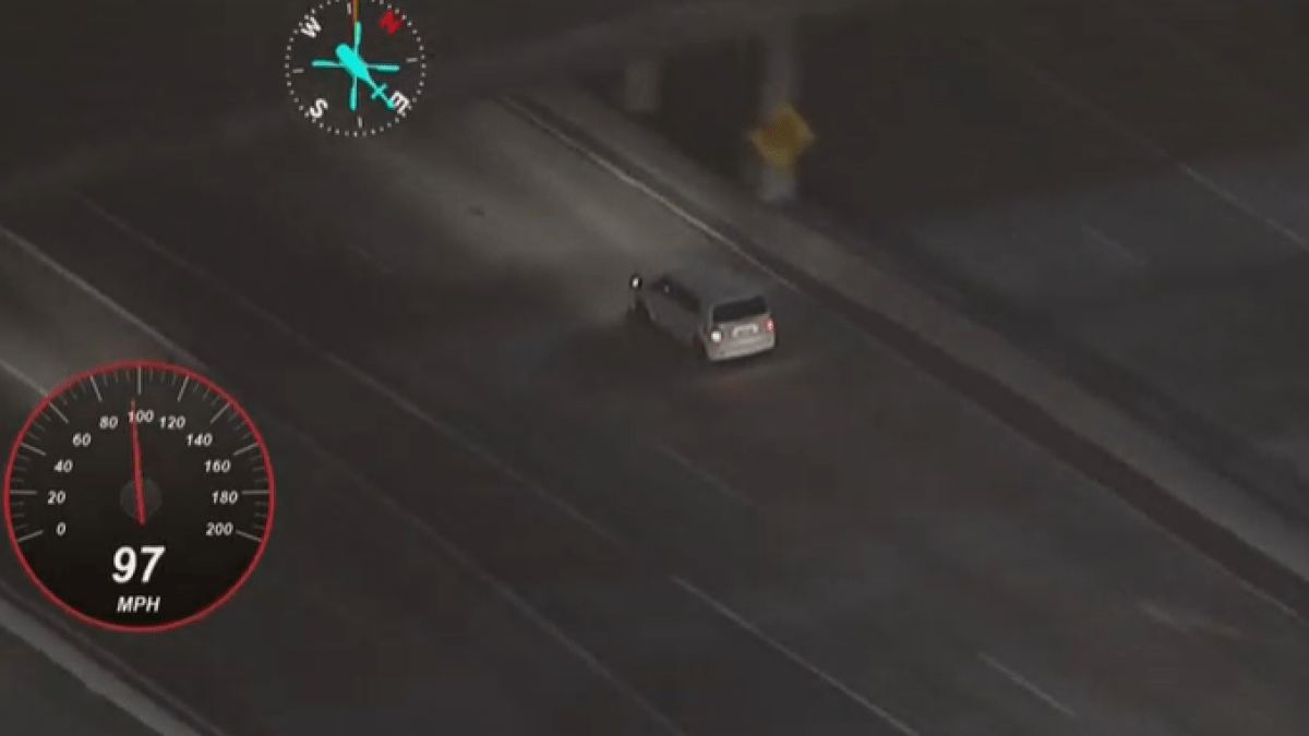 Pursuit From San Gabriel Valley Leads Into Malibu