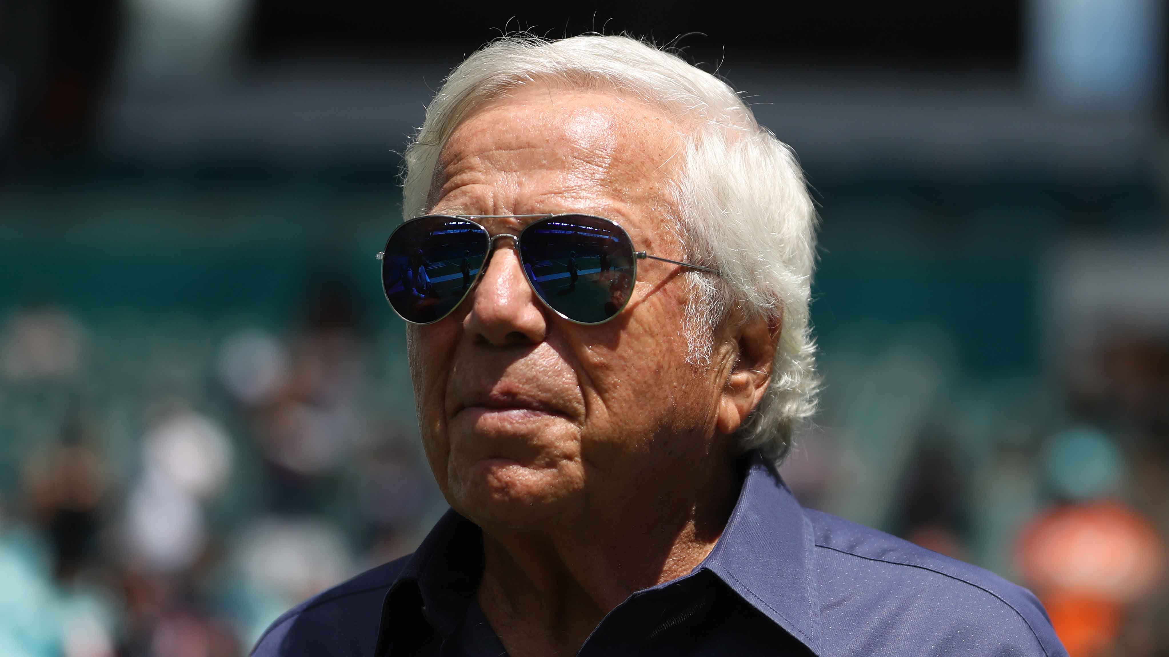 Robert Kraft and Meek Mill walk March of Living together 