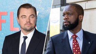 From left: Leonardo DiCaprio and Pras Michel.