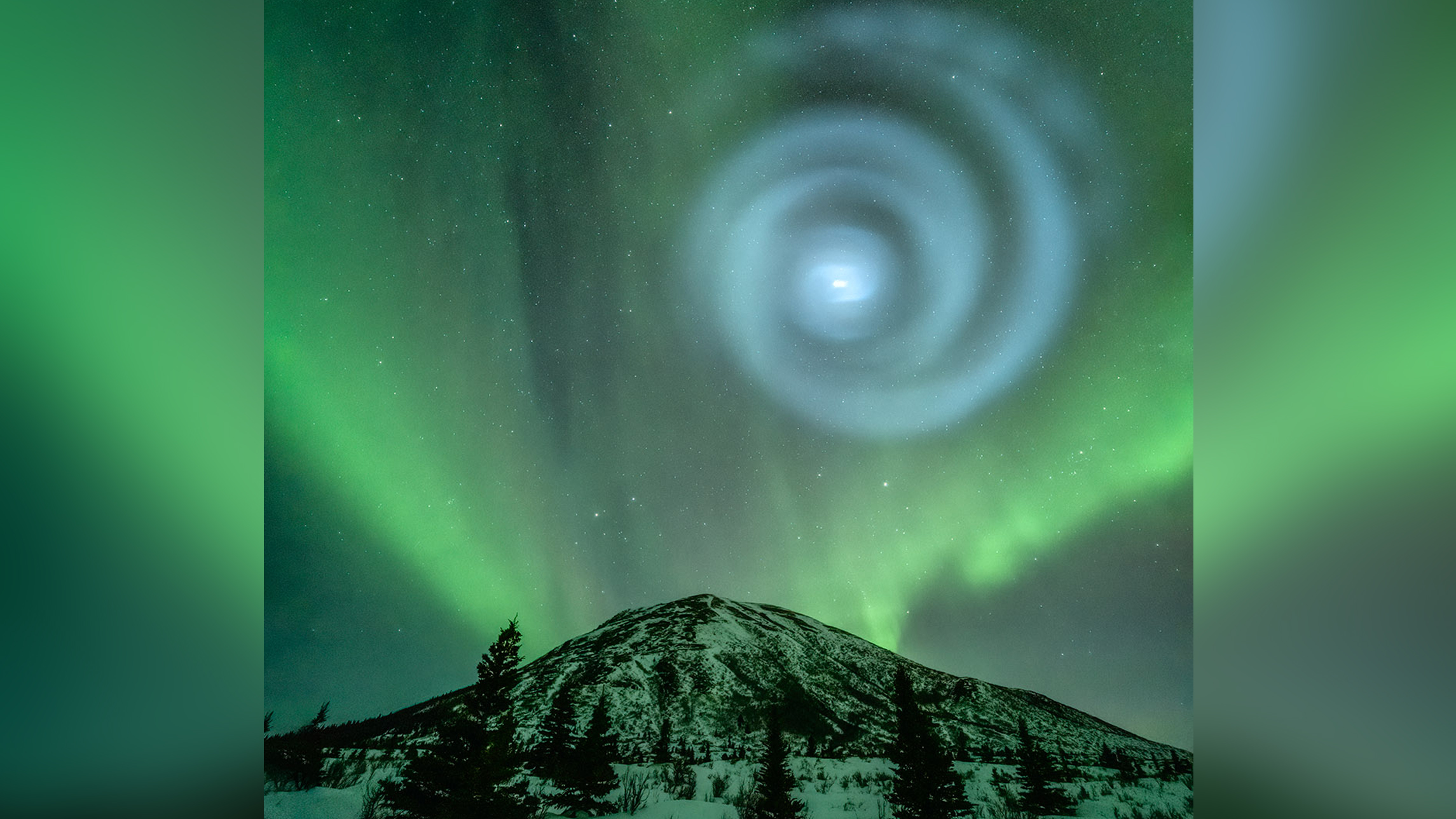 Mystery Spiral Hangs Over Alaska Aurora Caught in Pictures NBC Los
