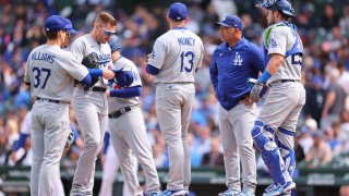 Los Angeles Dodgers v Chicago Cubs