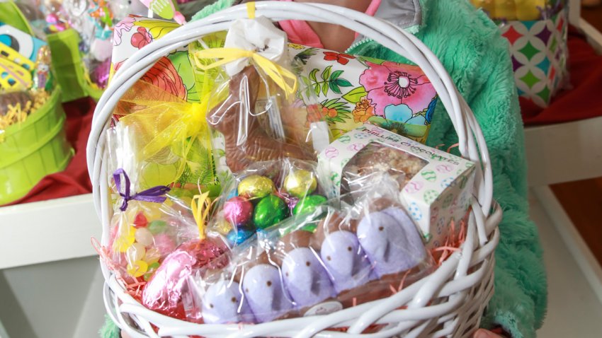 An Easter basket